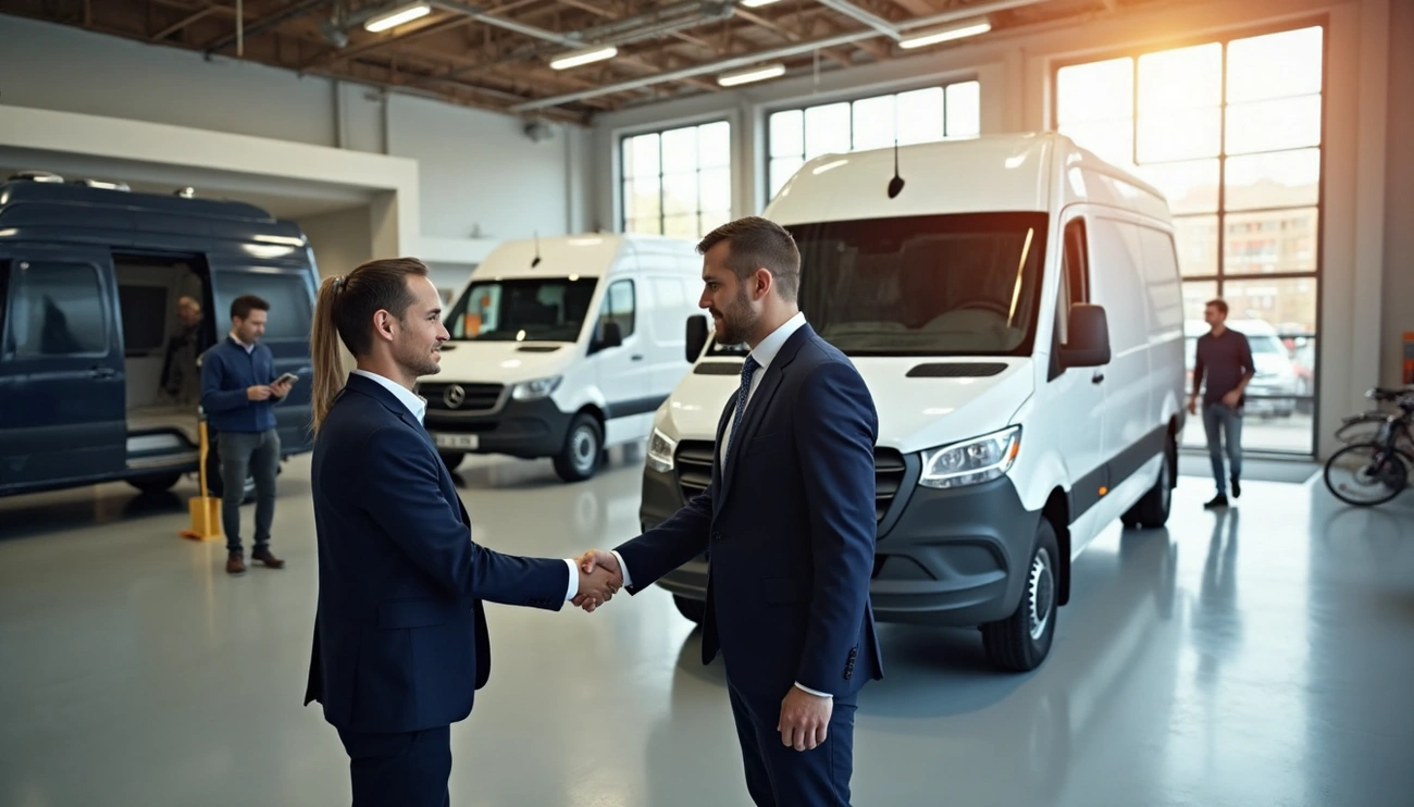 Vans on finance